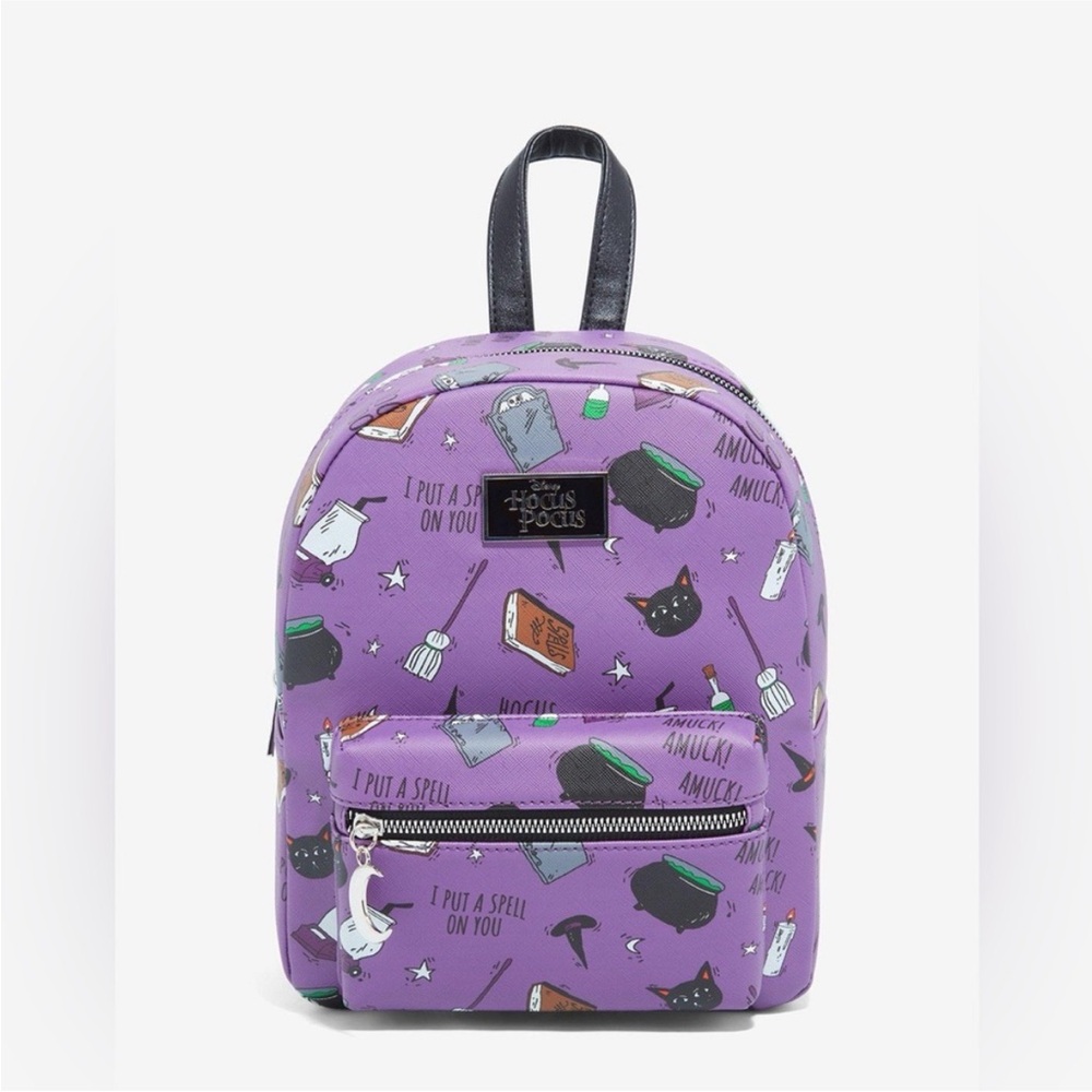 Disney x Bioworld Hocus Pocus Backpack - Purple NWT unopened